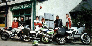 1990 and out with some mates...Image: S Parry.